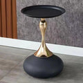 Styne Black and Gold End Table/Side Table/Steel