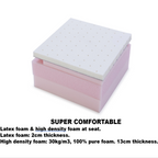 L-Shape Three Seater Sofa Fabric Upholstery/Plywood Frame/Steel legs