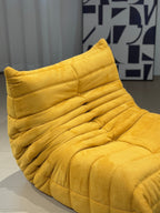 Stoll Floor Armless Lounge Chair with Ottoman/Single Sofa/Togo Armchair/Lazy Sofa