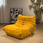 Stoll Floor Armless Lounge Chair with Ottoman/Single Sofa/Togo Armchair/Lazy Sofa