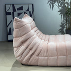 Stoll Floor Armless Lounge Chair with Ottoman/Single Sofa/Togo Armchair/Lazy Sofa