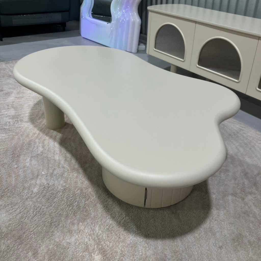 Casper Cloud-Shaped Tabletop Storage Coffee Table/Tea Table