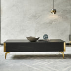 Earl Modern Cultured Marble Top Minimalistic/Coffee Table/Tea Table