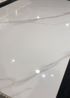 Zoe Modern Cultured Marble Top Minimalistic/ Coffee Table/Tea Table