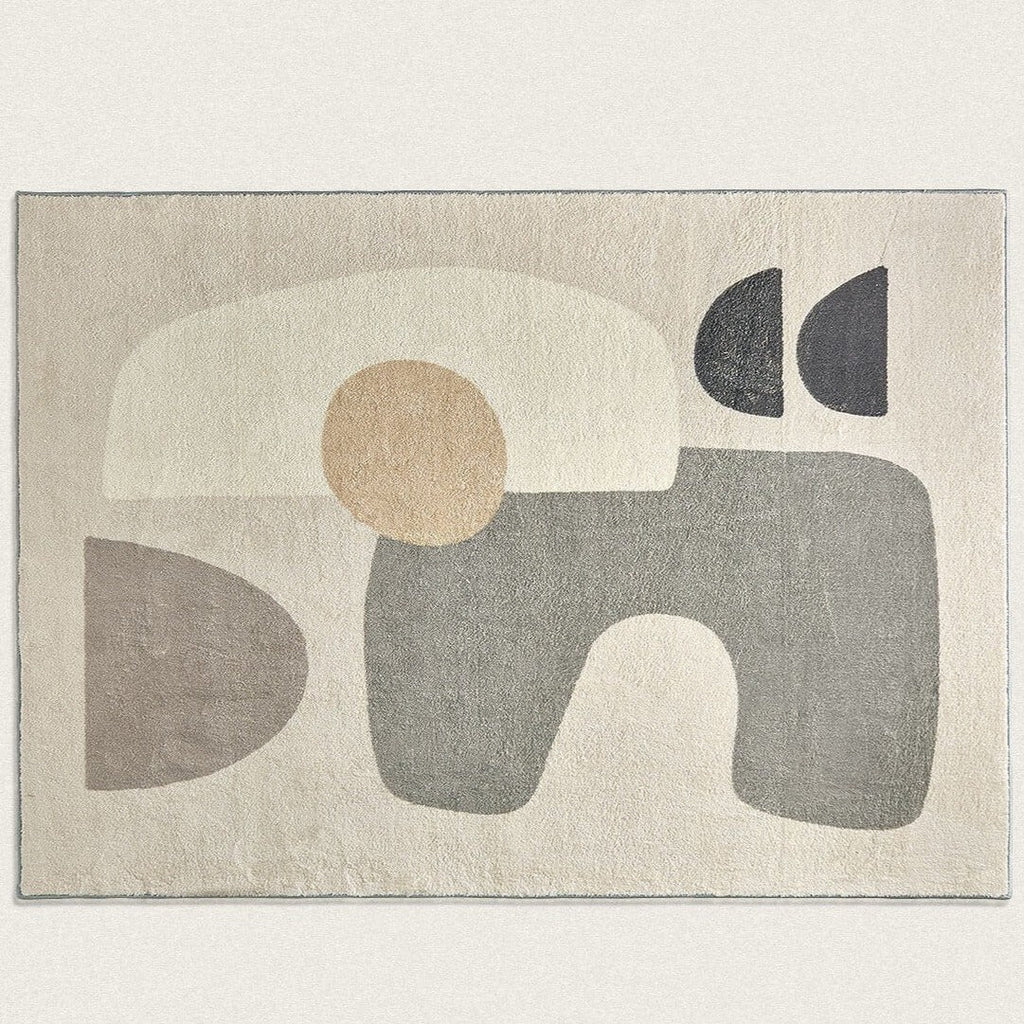 Cashmere-feel Rug 180*250cm / Cave pattern No.3