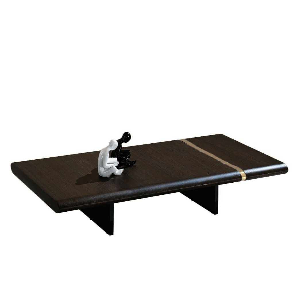 Aust Black Solid Timber Coffee Table/Rectangular Tea Table