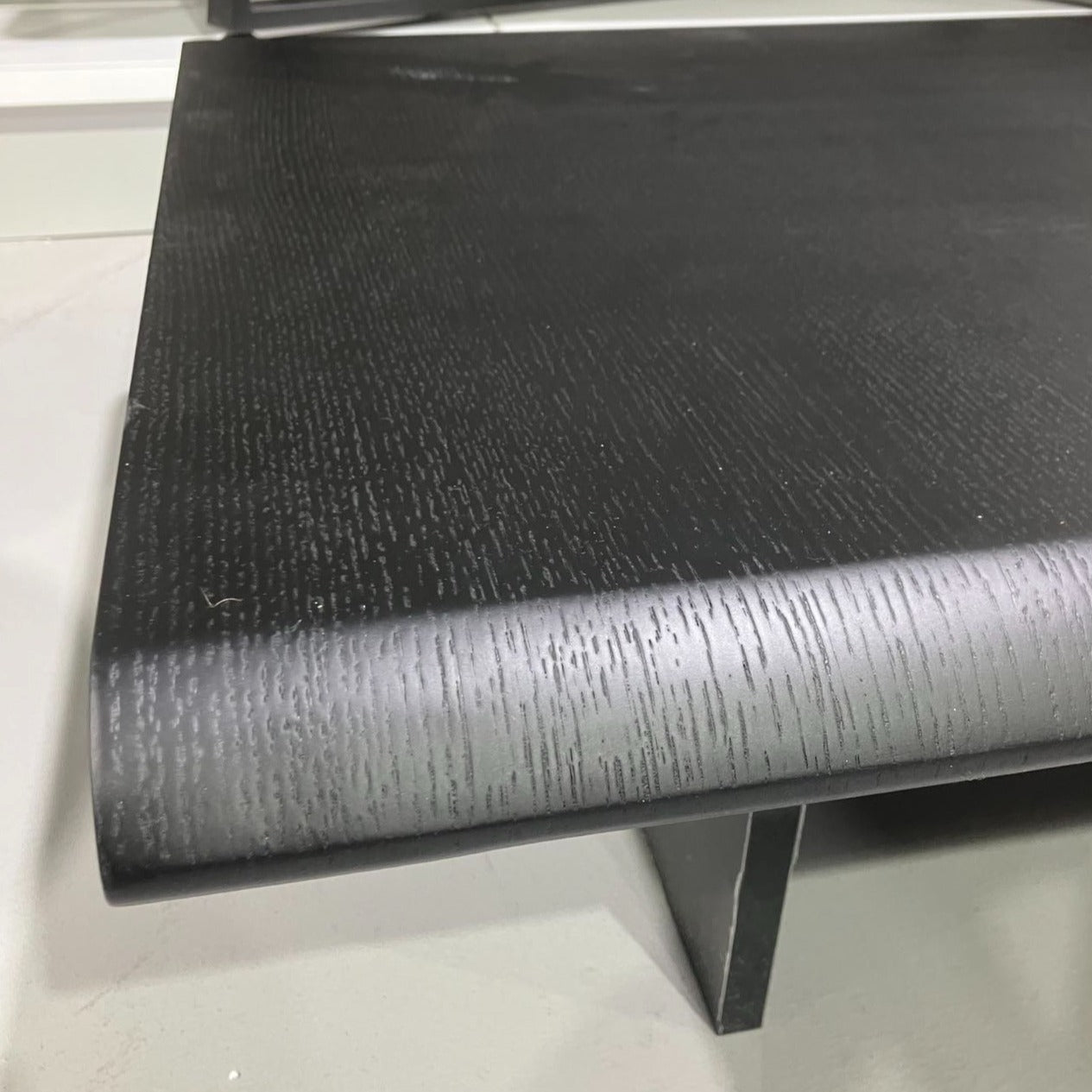 Aust Black Solid Timber Coffee Table/Rectangular Tea Table