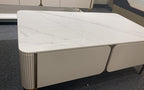 Modern Cultured Marble Top Minimalistic/ Coffee Table/Tea Table