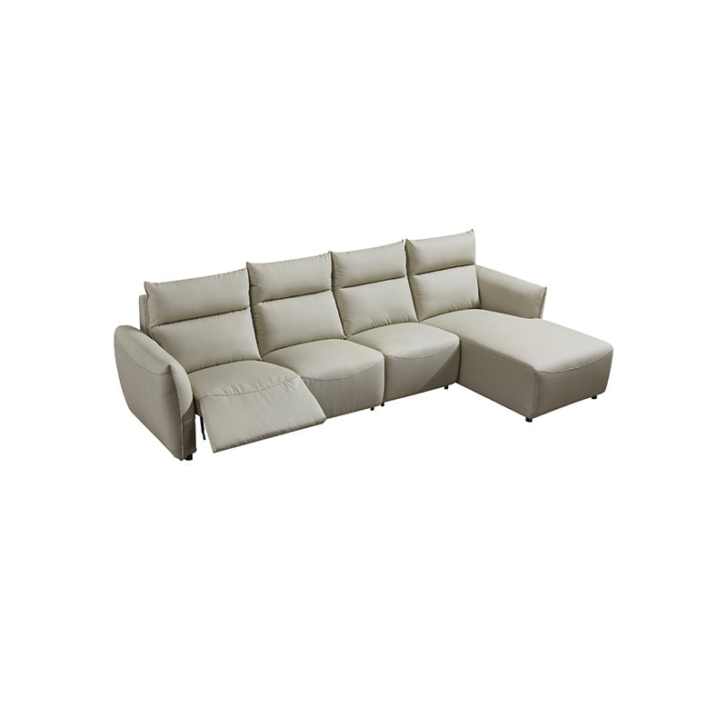 Plumie Four Seater L-Shape Sofa/Electric Lift Recliner/Chaise/Pet-Friendly Upholstery