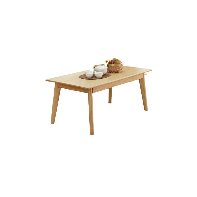 Wood Coffee Table with 4 legs/Tea Table/Rubberwood/Solid Timber