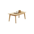 Wood Coffee Table with 4 legs/Tea Table/Rubberwood/Solid Timber