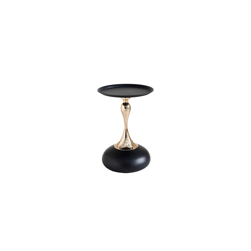 Styne Black and Gold End Table/Side Table/Steel