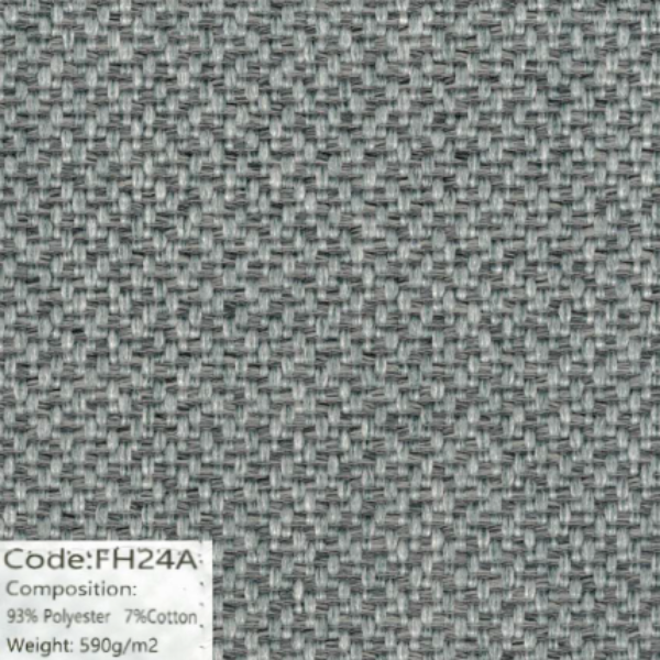 Master Three Seater Sofa Linen Upholstery/L-Shape/Hidden Legs/Grey