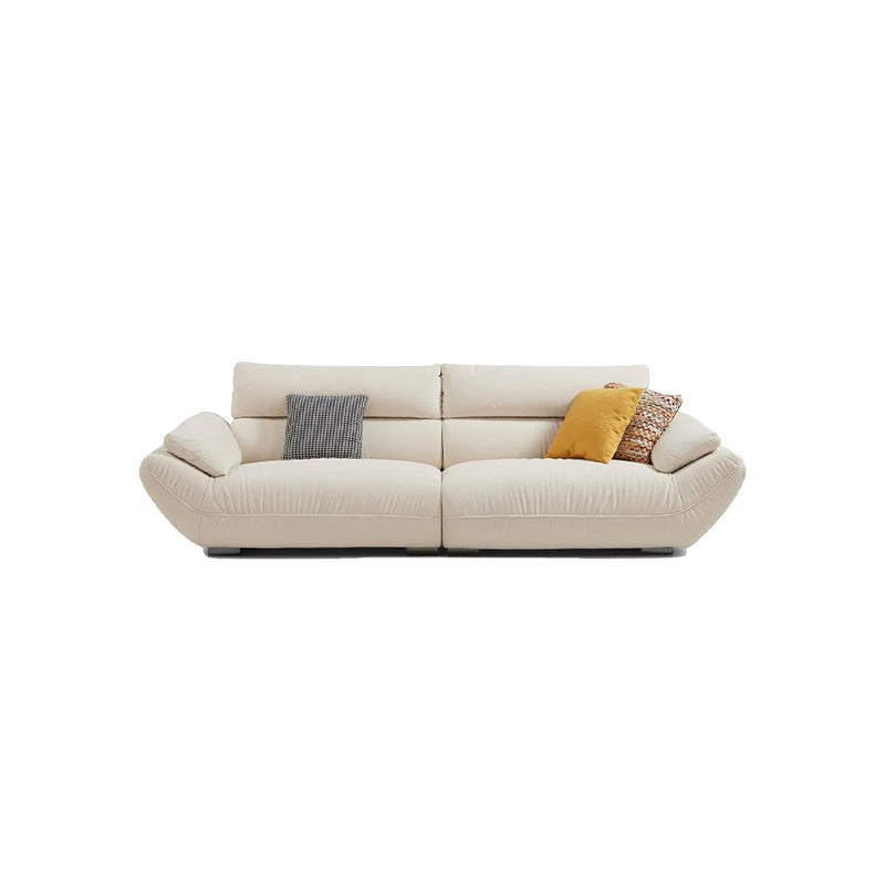 Briley White Pet-Friendly Fabric Upholstered Four-Seater Sofa/280CM/320CM
