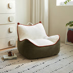 Zephyr Sherpa Fleece Bean Bag Chair/Single Sofa/Lazy Sofa