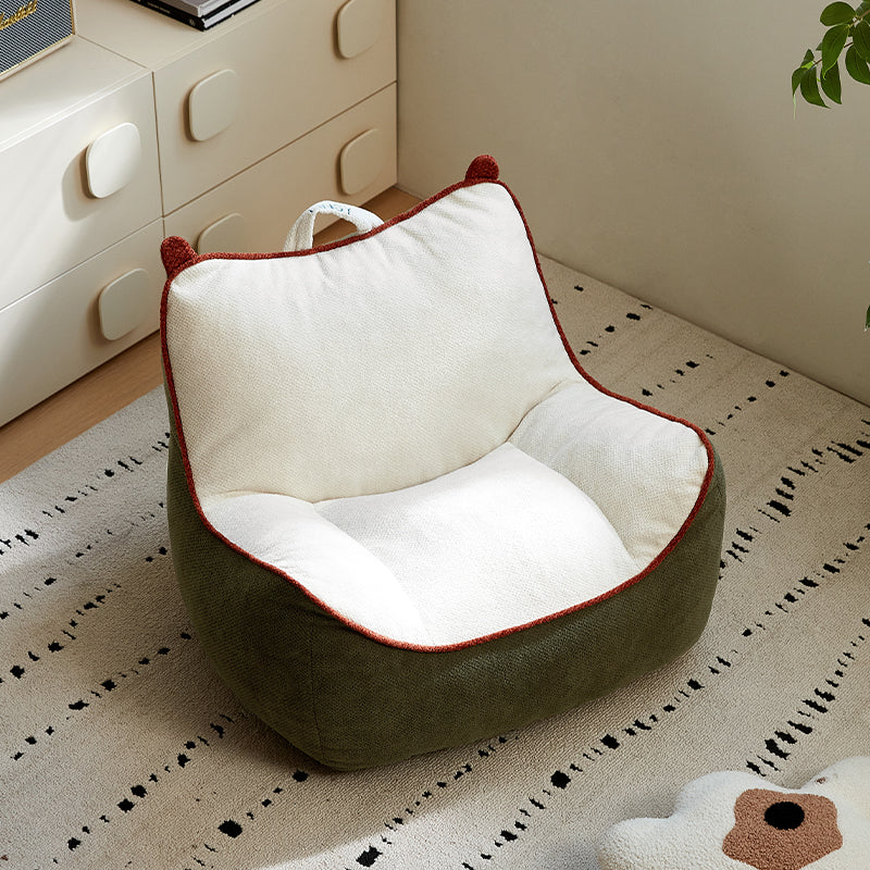 Zephyr Sherpa Fleece Bean Bag Chair/Single Sofa/Lazy Sofa