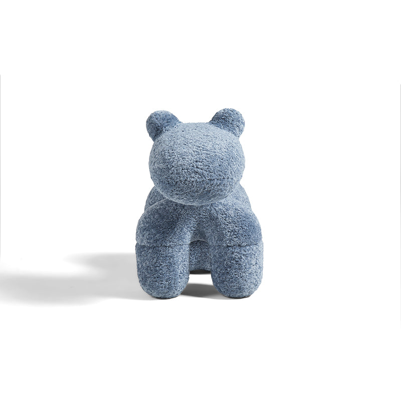 Morrigan Animal-shaped Wool Curl Creative Ottoman Single Sofa