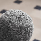 Morrigan Animal-shaped Wool Curl Creative Ottoman Single Sofa