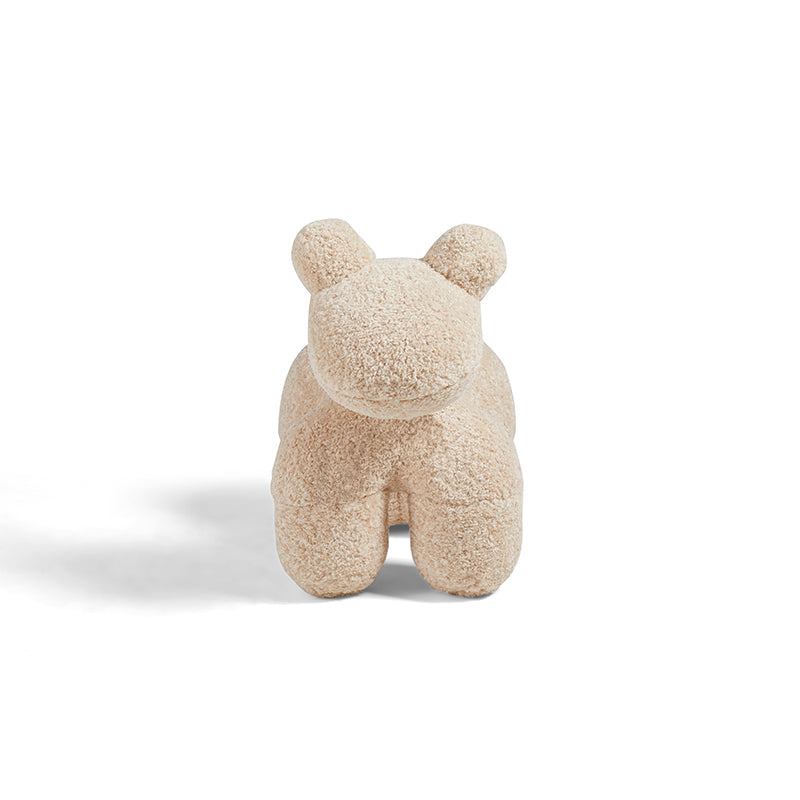 Morrigan Animal-shaped Wool Curl Creative Ottoman Single Sofa