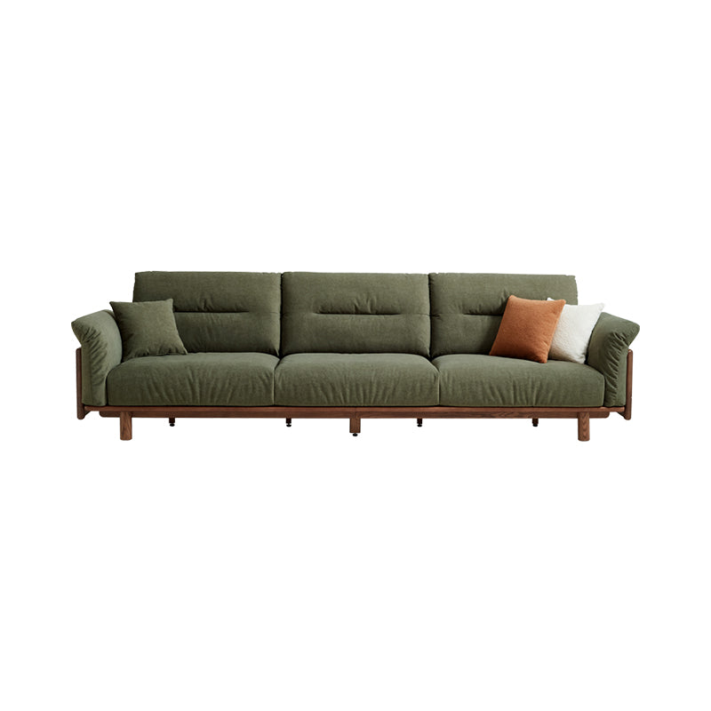 Holden 214cm/274cm/314cm FAS-Graded Solid American Oak Wood Multiple People Sofa Scratch-Resistant Fabric