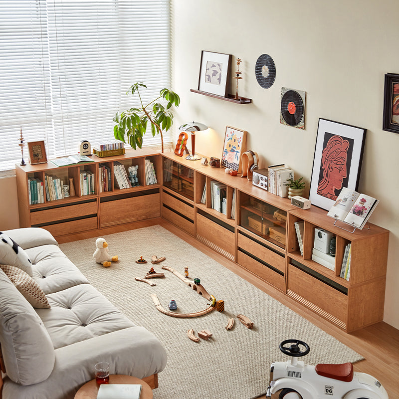 Floor-standing Modular Storage Cabinet Chest Set for Home