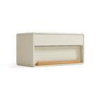 Skyler Floor-standing Modular Storage Cabinet Chest Set for Home White