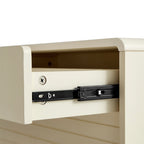 Skyler Floor-standing Modular Storage Cabinet Chest Set for Home White