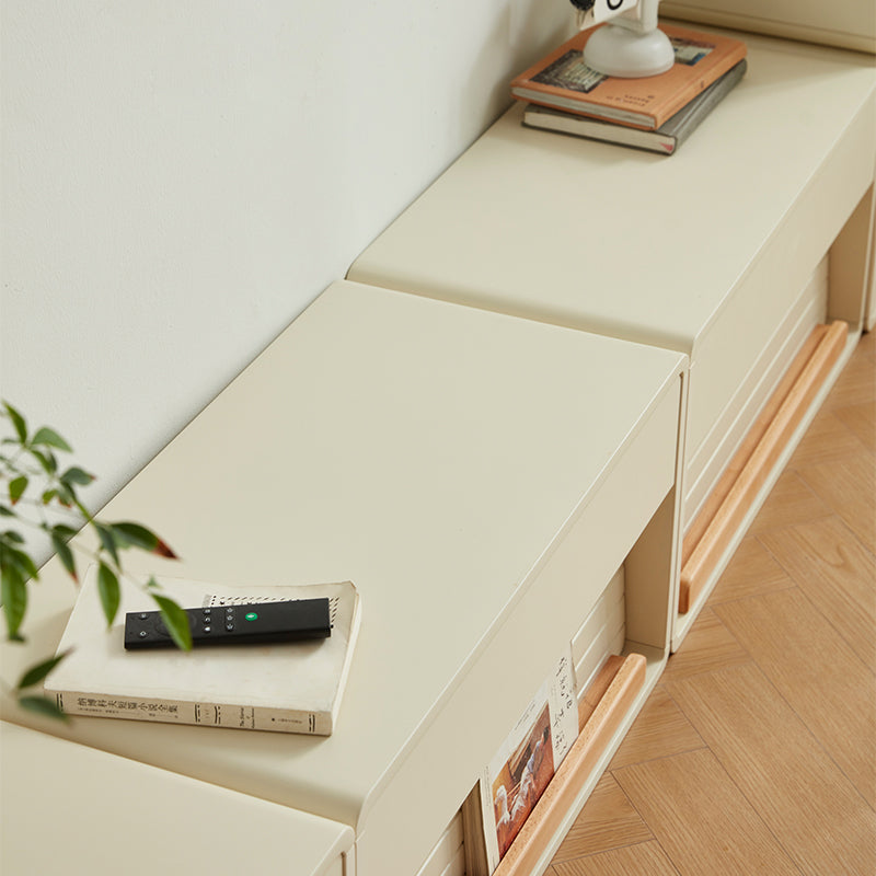 Skyler Floor-standing Modular Storage Cabinet Chest Set for Home White