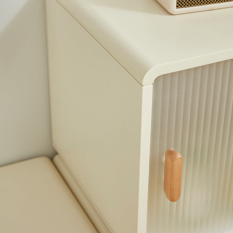 Skyler Floor-standing Modular Storage Cabinet Chest Set for Home White