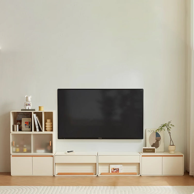 Skyler Floor-standing Modular Storage Cabinet Chest Set for Home White