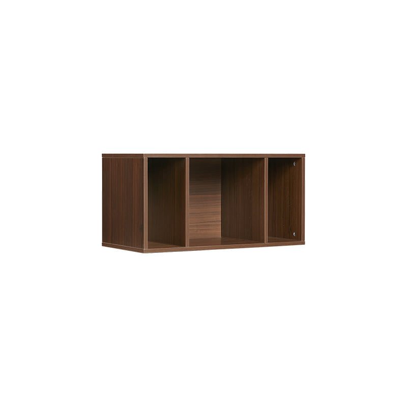Mario Floor-standing Modular Storage Cabinet Chest Set for Home Walnut