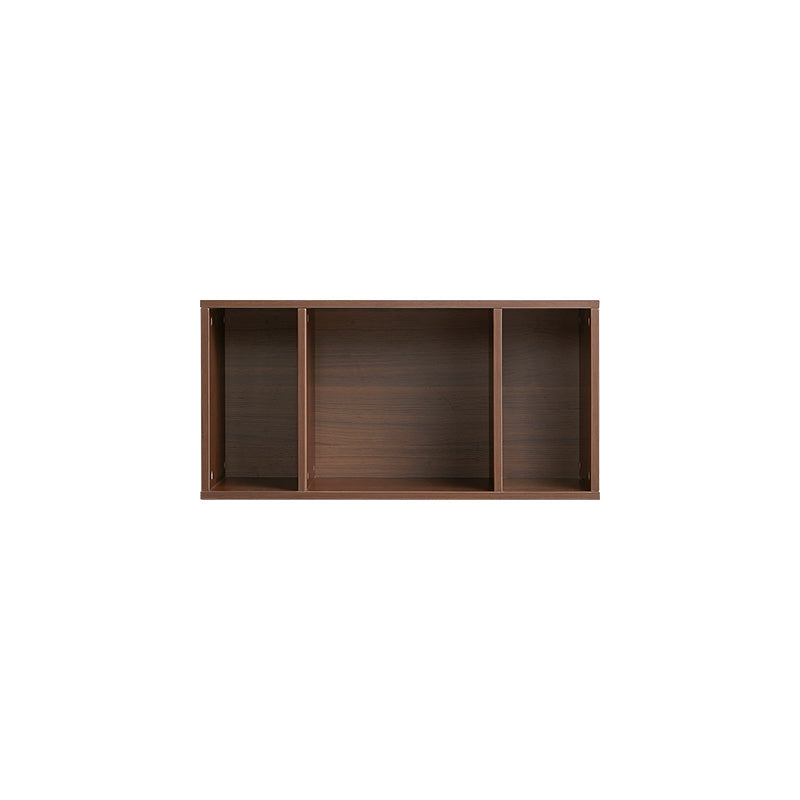 Mario Floor-standing Modular Storage Cabinet Chest Set for Home Walnut