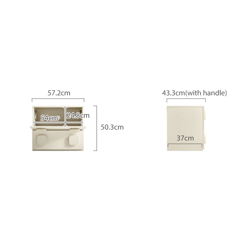 Jaxson 57cm Flip-door Modular Storage Cabinet Display Shelf & Storage With Drawer for Home