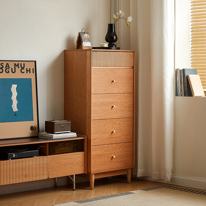 Caroline Multi-Drawer High-Leg Bedside Storage Cabinet for Home Multiple Size