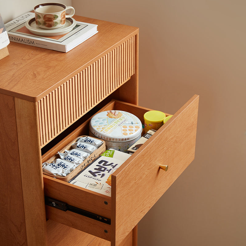 Caroline Multi-Drawer High-Leg Bedside Storage Cabinet for Home Multiple Size