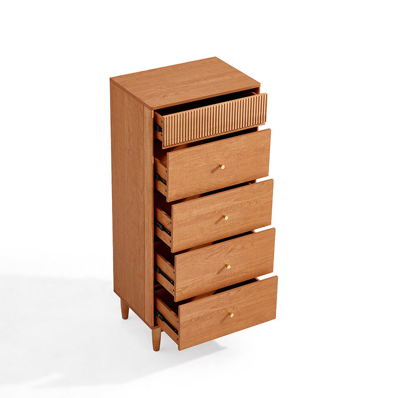 Caroline Multi-Drawer High-Leg Bedside Storage Cabinet for Home Multiple Size
