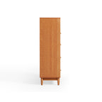 Caroline Multi-Drawer High-Leg Bedside Storage Cabinet for Home Multiple Size