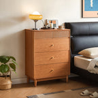 Caroline Multi-Drawer High-Leg Bedside Storage Cabinet for Home Multiple Size