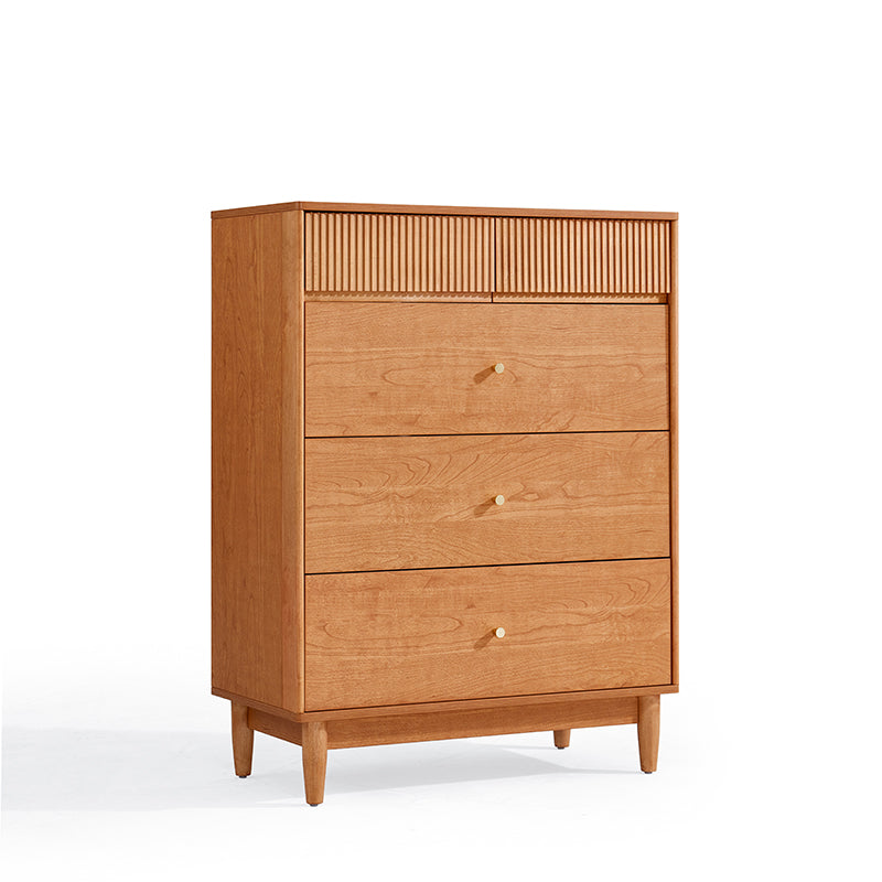 Caroline Multi-Drawer High-Leg Bedside Storage Cabinet for Home Multiple Size