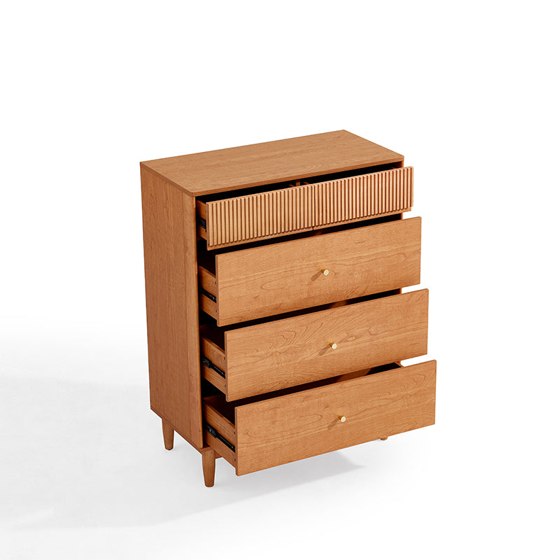 Caroline Multi-Drawer High-Leg Bedside Storage Cabinet for Home Multiple Size