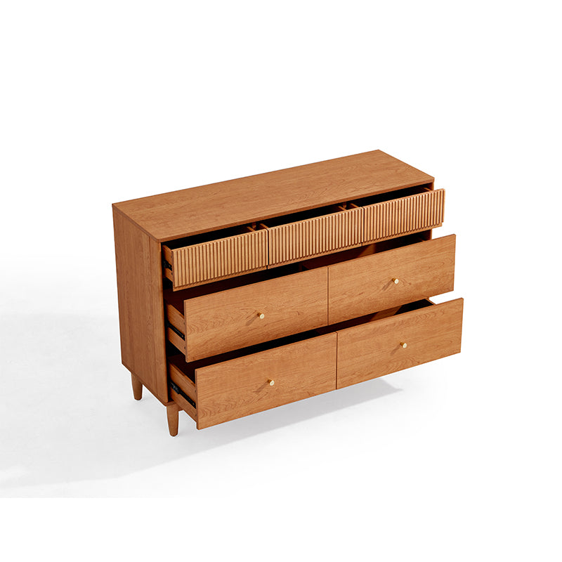 Caroline Multi-Drawer High-Leg Bedside Storage Cabinet for Home Multiple Size