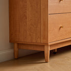 Caroline Multi-Drawer High-Leg Bedside Storage Cabinet for Home Multiple Size