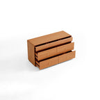 Agatha 7-Drawer Bedside Storage Cabinet for Home Natural Wood Color