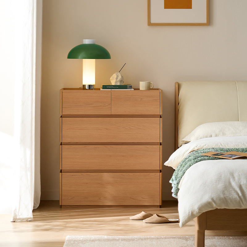 Denis Multi-Drawer Design Bedside Storage Cabinet For Home Multiple Color