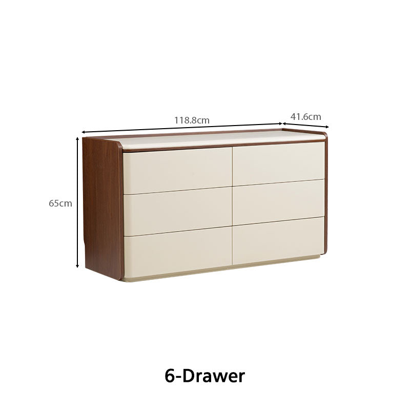 Jessica 3-Drawer/6-Drawer Multi-Drawer Bedside Storage Cabinet for Home