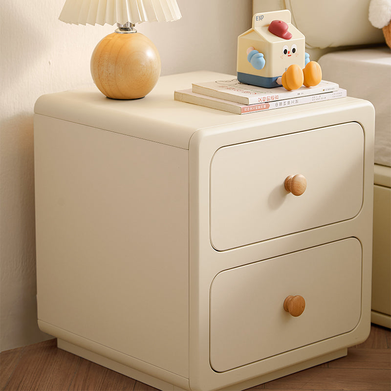 Adele Children Side Table/Bedside Table with Drawer For Bedroom White