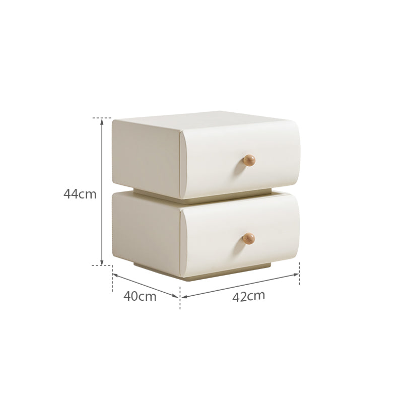 Guinevere Children Side Table/Bedside Table with Drawer For Bedroom White