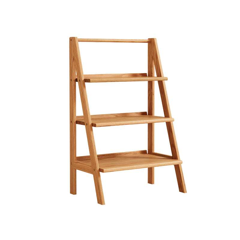 Eden 45cm FAS-Graded Solid American Oak Wood Multi-layered Design Storage/Shelf For Home Natural Wood