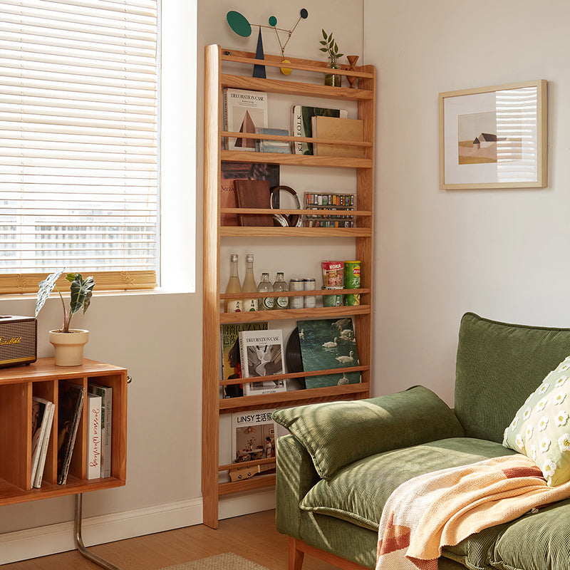 Forrest 60cm/80cm FAS-Graded Solid American Oak Wood Multi-layered Design Storage/Shelf For Home Natural Wood