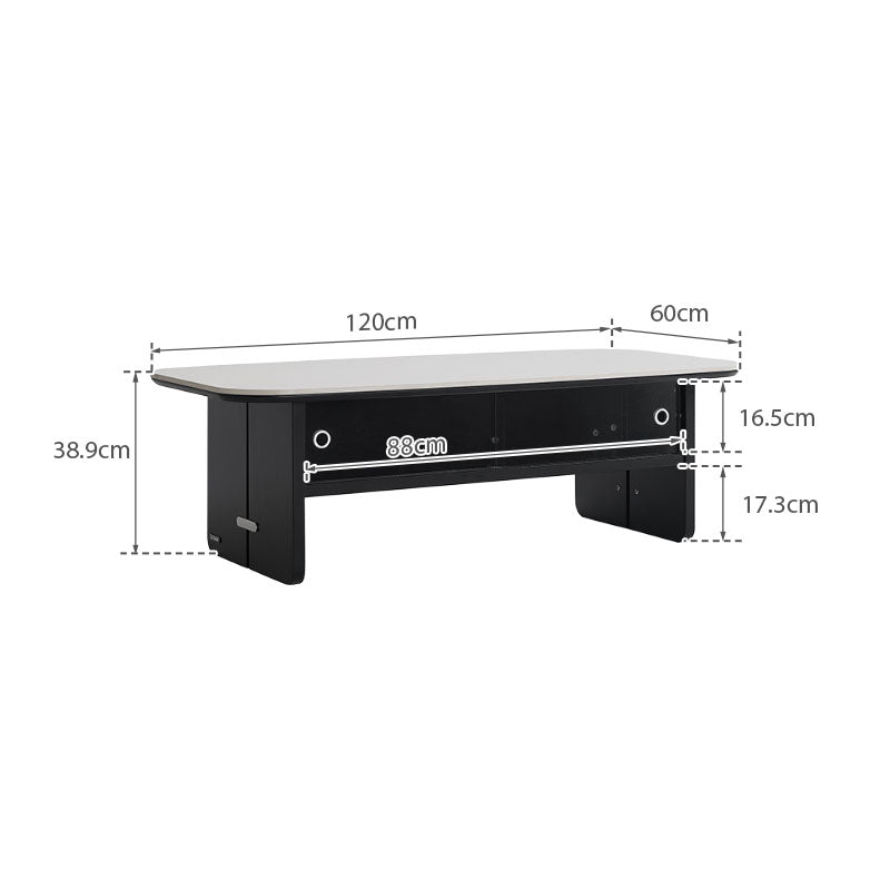 120cm Coffee Table With Ceramic For Home Multiple Color